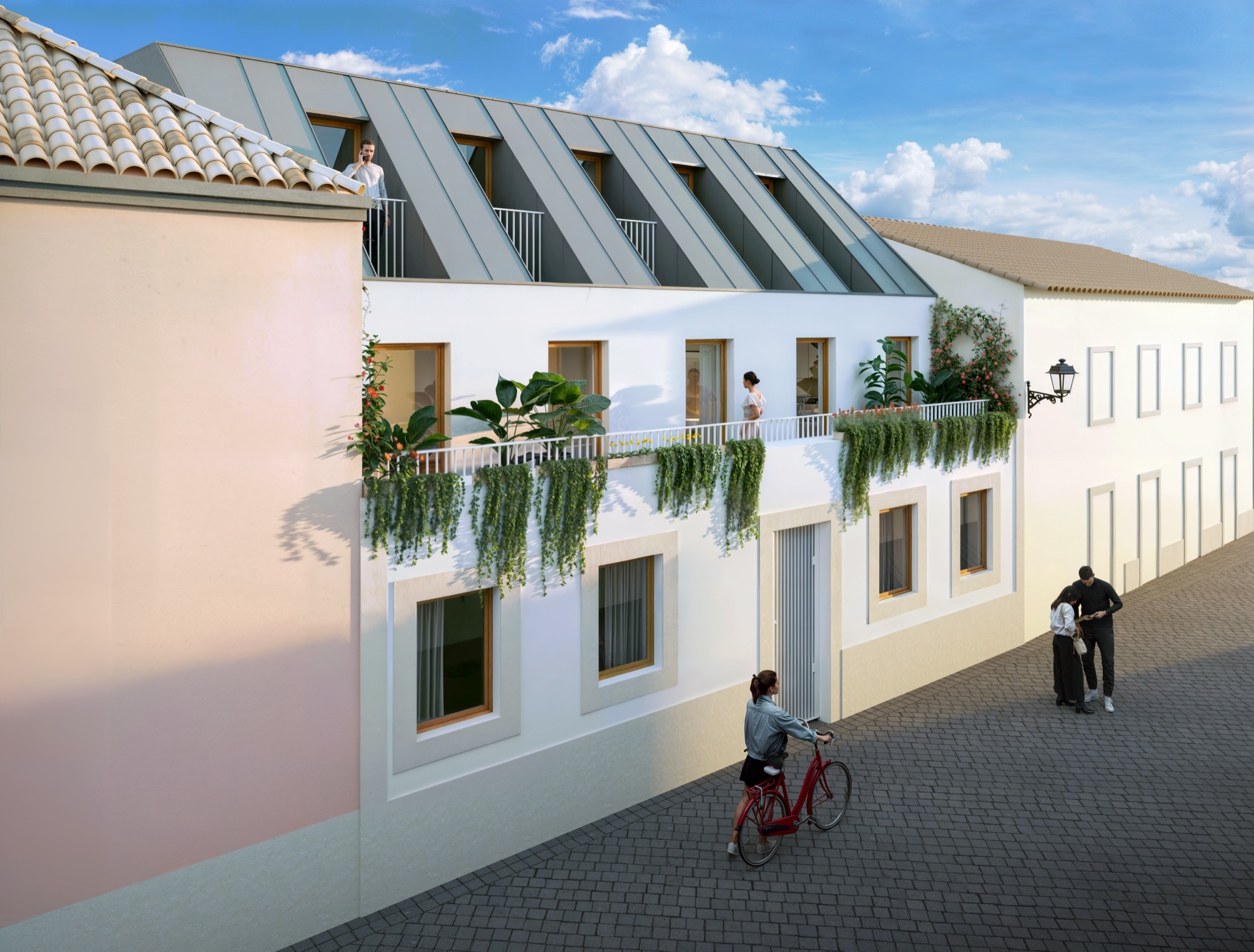 Rua José Relvas — render do edifício, Barreiro